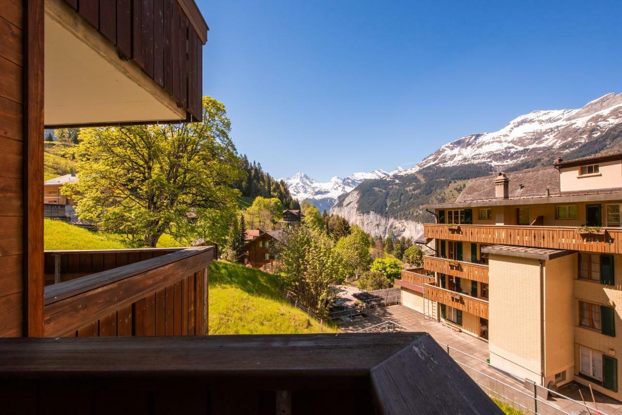 Apartamento Roossi-Huus 3 Wengen Exterior foto