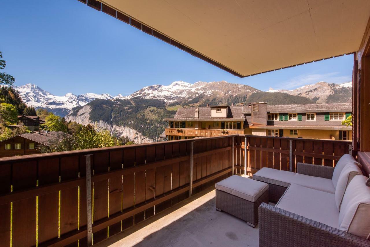 Apartamento Roossi-Huus 3 Wengen Exterior foto
