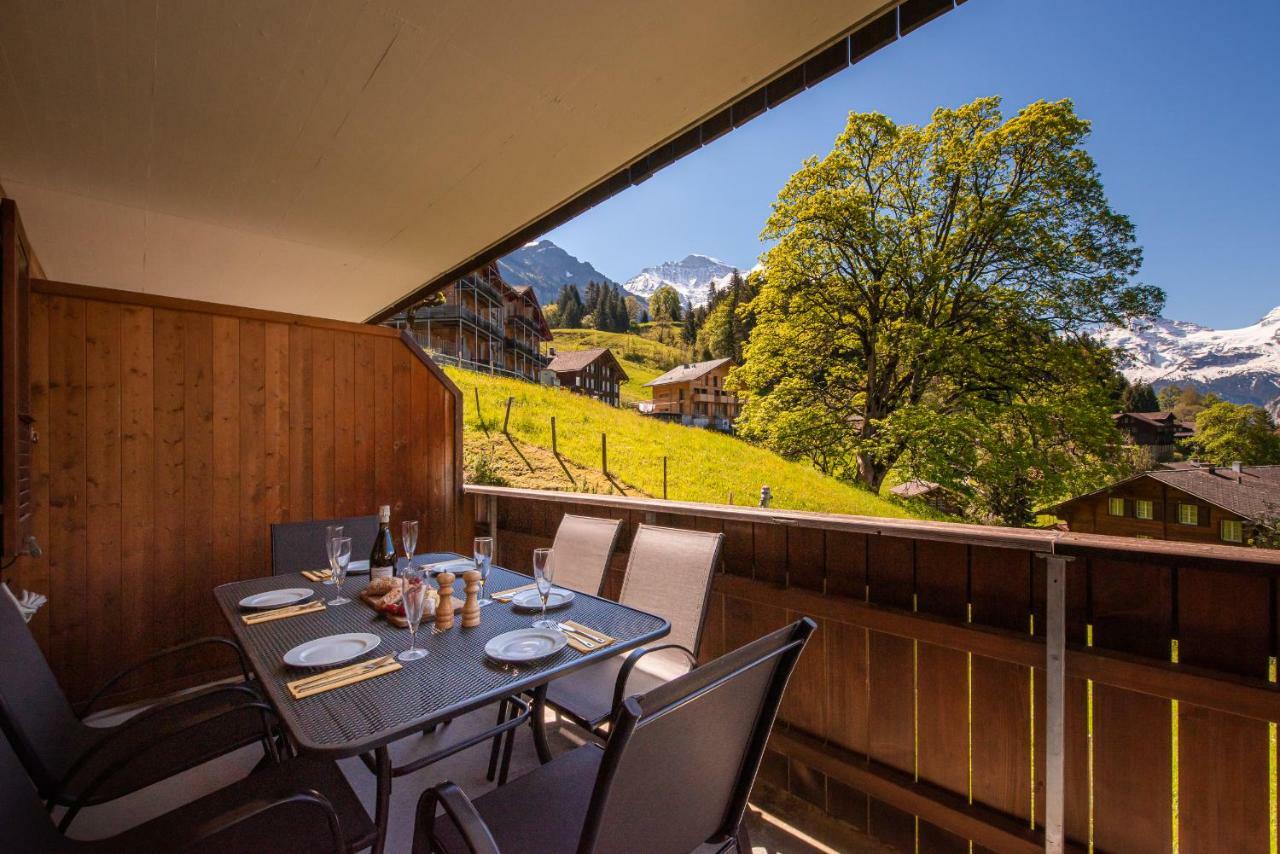 Apartamento Roossi-Huus 3 Wengen Exterior foto