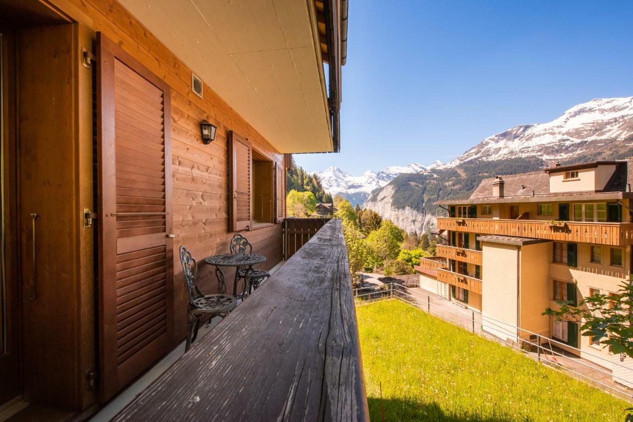 Apartamento Roossi-Huus 3 Wengen Exterior foto