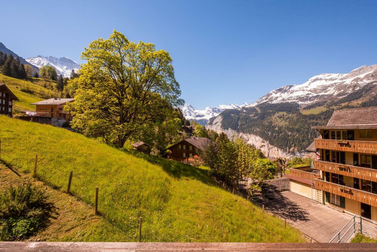 Apartamento Roossi-Huus 3 Wengen Exterior foto