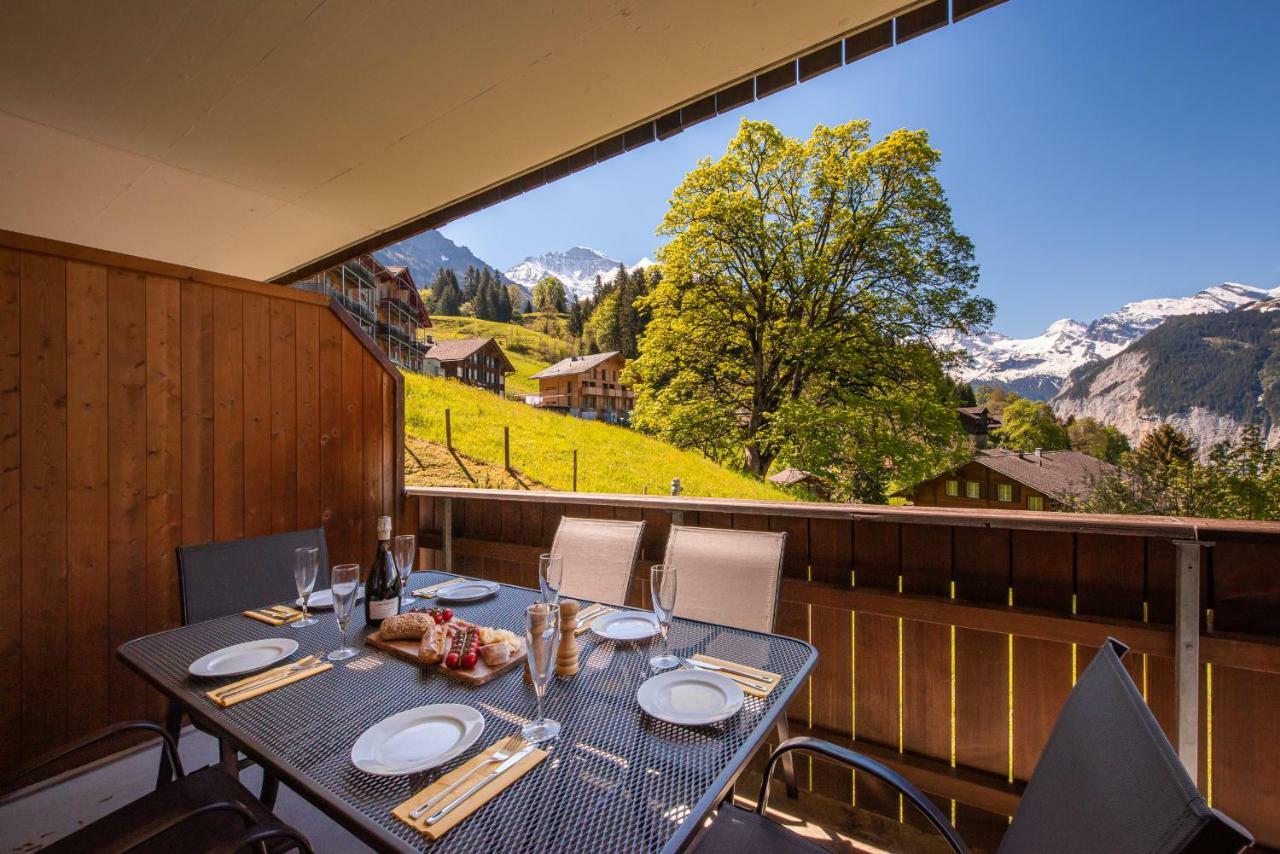 Apartamento Roossi-Huus 3 Wengen Exterior foto