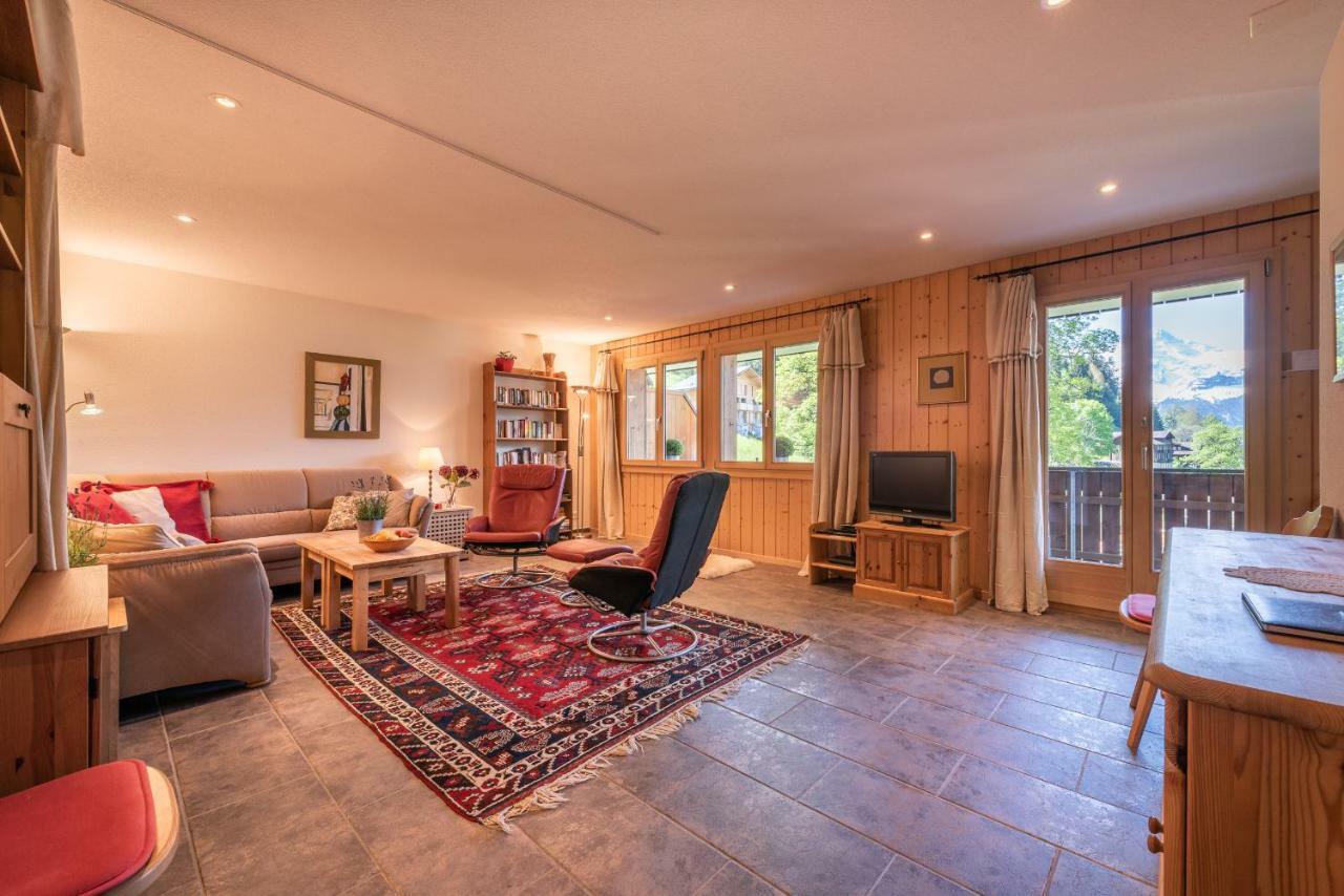 Apartamento Roossi-Huus 3 Wengen Exterior foto